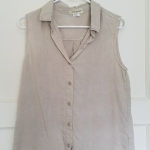 Cloth & Stone beige button down